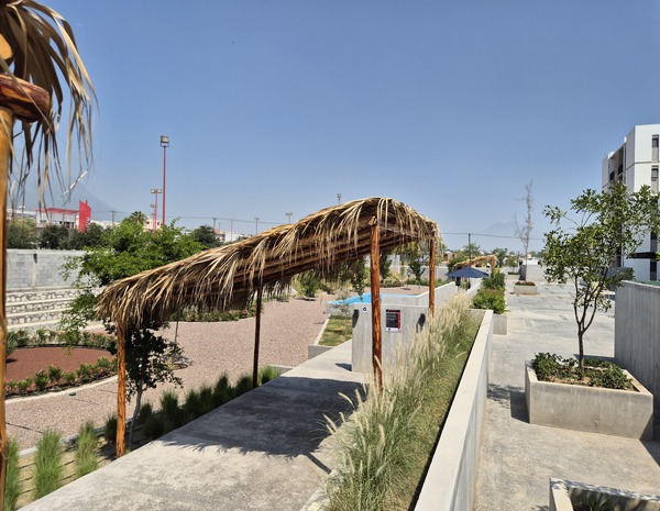 Terraza y asadores